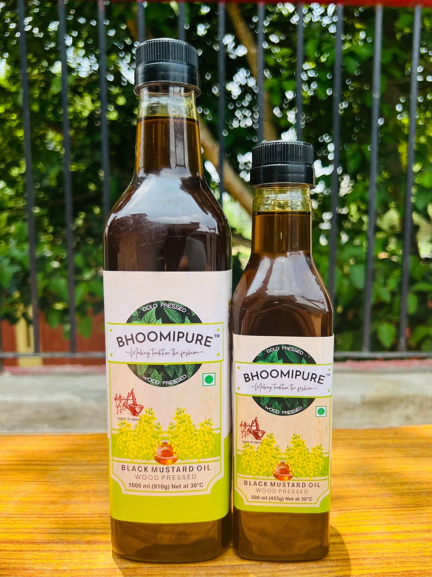 Cold Pressed Black Mustard Oil - Bhoomipure Oils