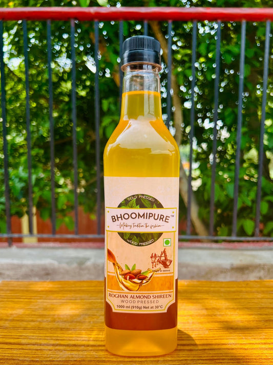 Cold Pressed Almond Oil - Bhoomipure Oils