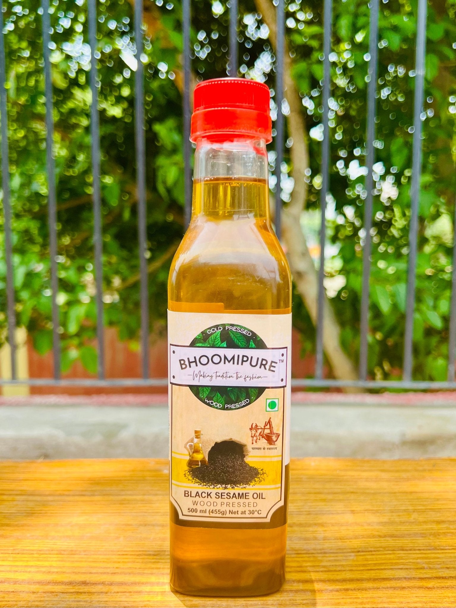 Cold Pressed Black Sesame Oil - Bhoomipure Oils