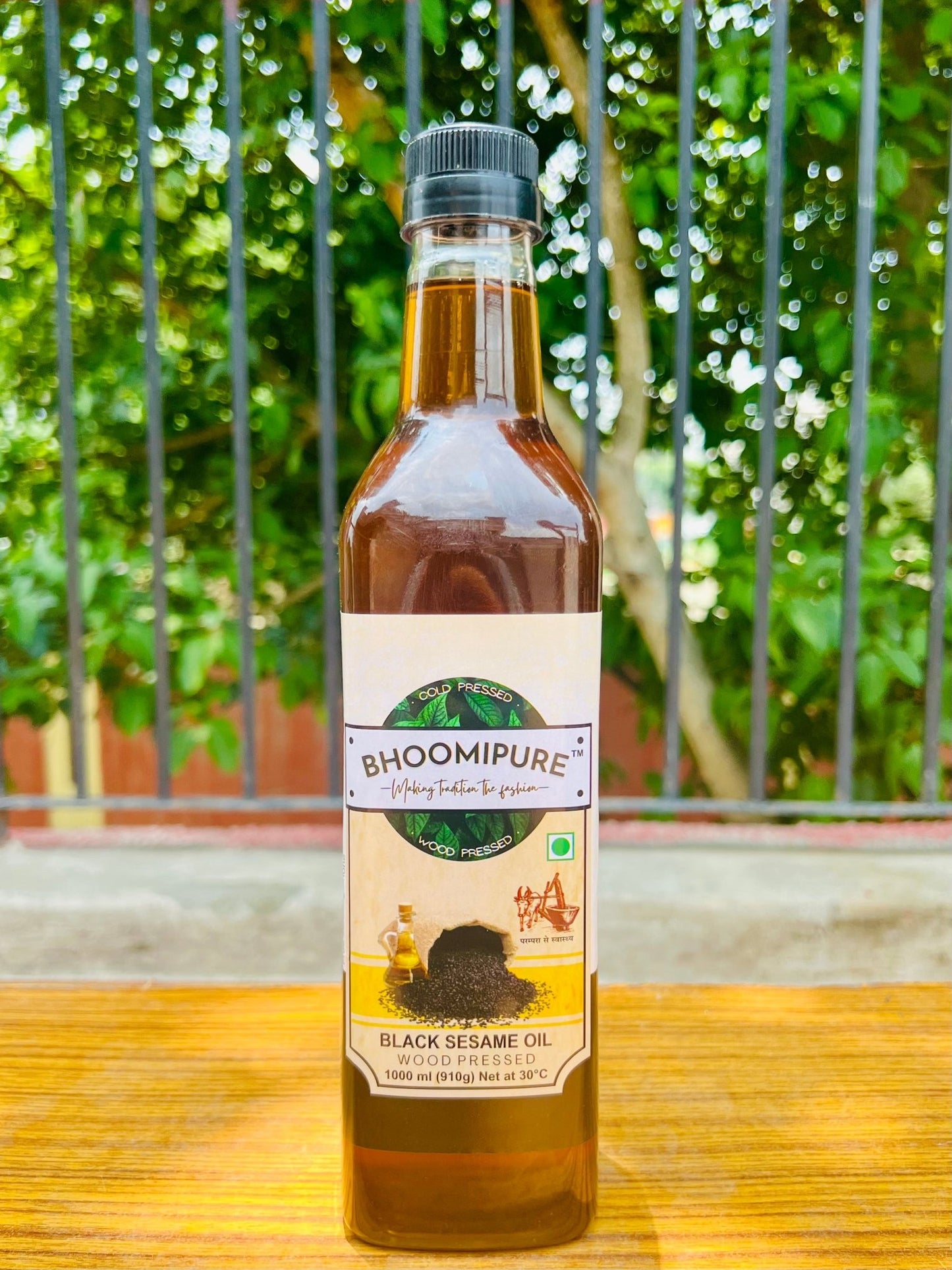 Cold Pressed Black Sesame Oil - Bhoomipure Oils