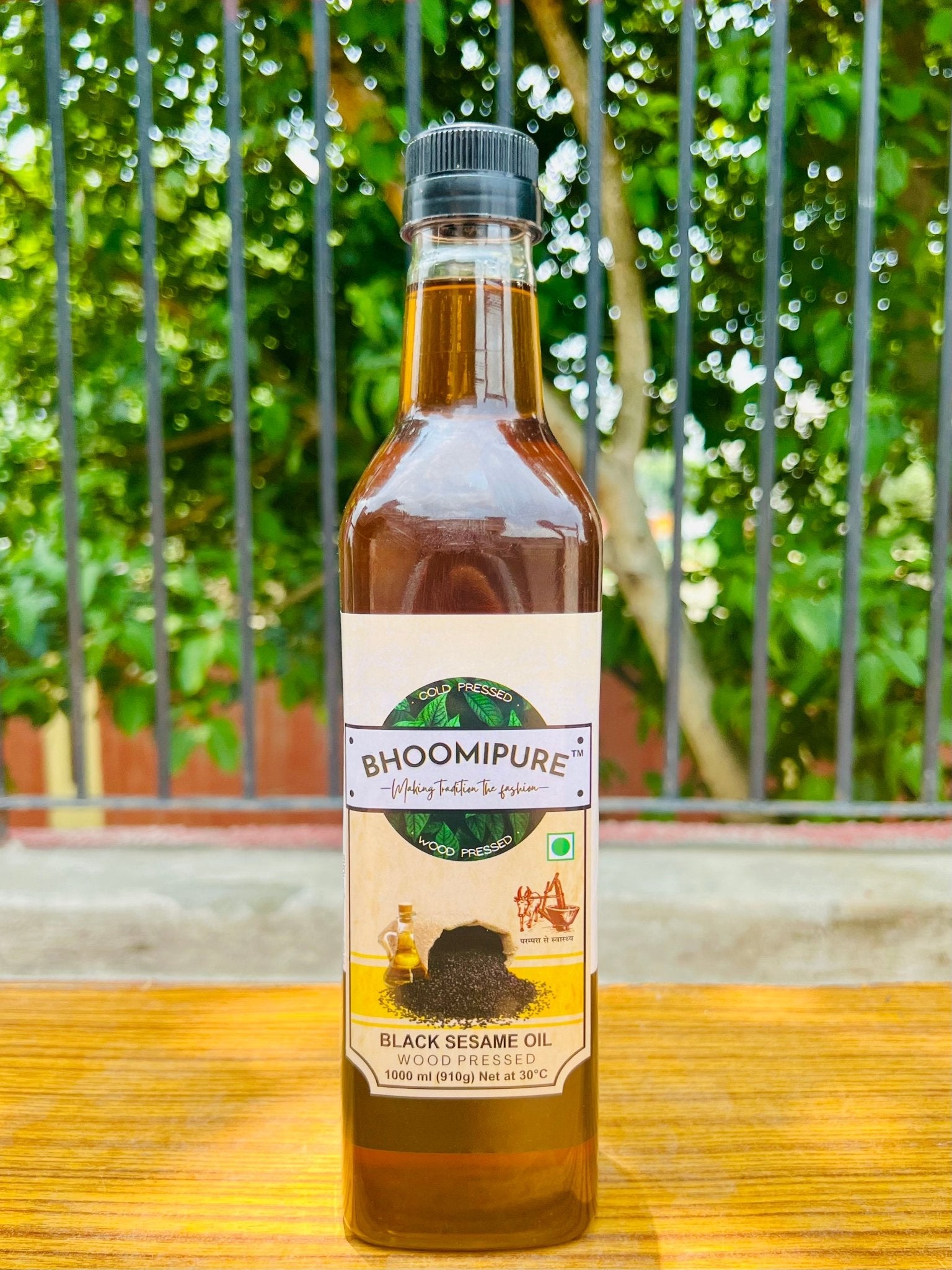 Cold Pressed Black Sesame Oil - Bhoomipure Oils