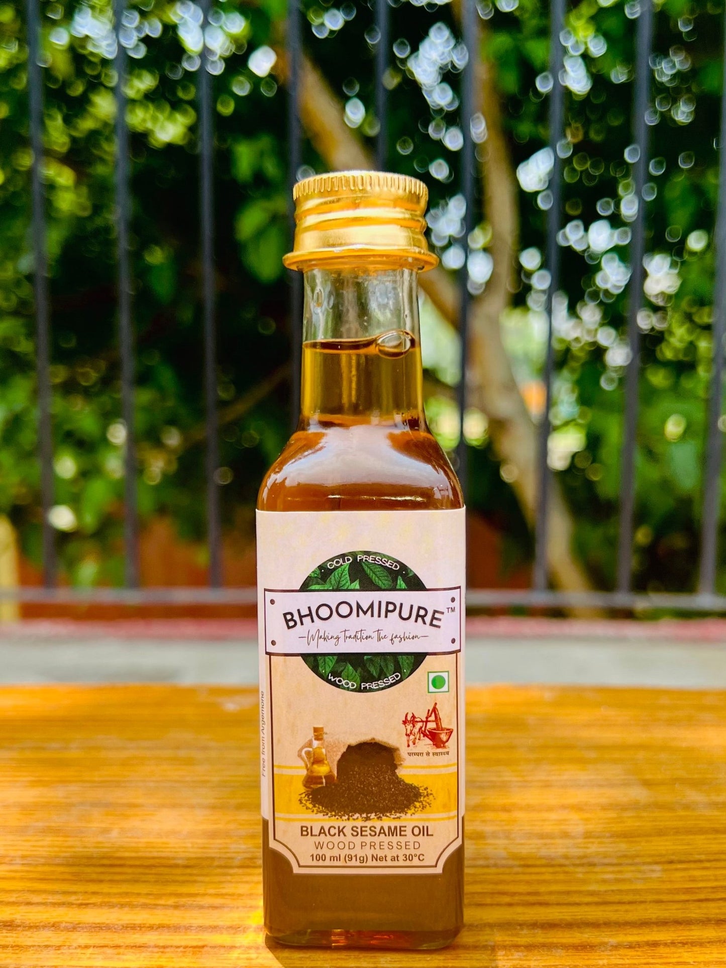Cold Pressed Black Sesame Oil - Bhoomipure Oils