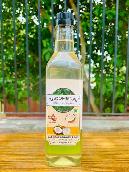 Cold Pressed Coconut Oil - Bhoomipure Oils